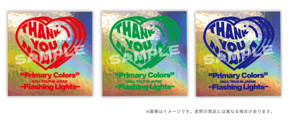 「NOA “Primary Colors” HALL TOUR IN JAPAN 〜Flashing Lights〜」CD販売＆ご購入者対象特典決定！