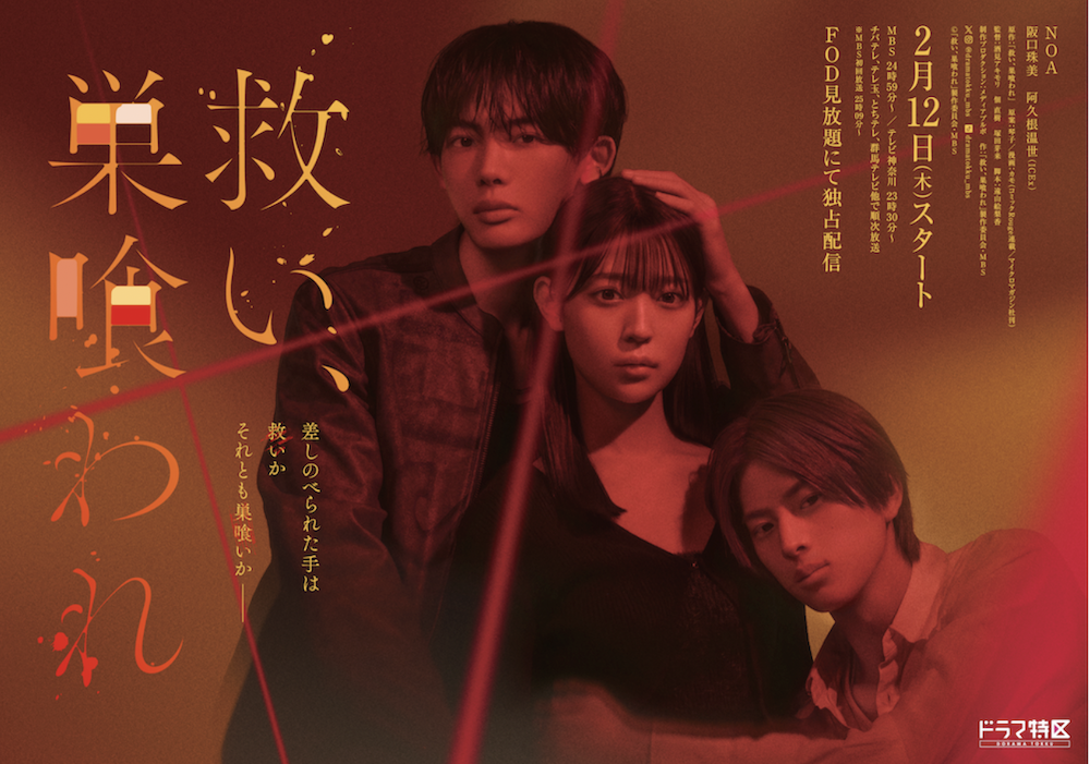 MBS ドラマ特区『救い、巣喰われ』エンディング主題歌にNOA 新曲「Say Yes」が決定！