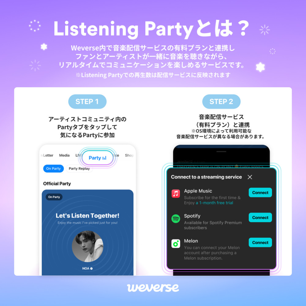 新曲「Say Yes」リリース記念！Weverse Listening Party開催決定！